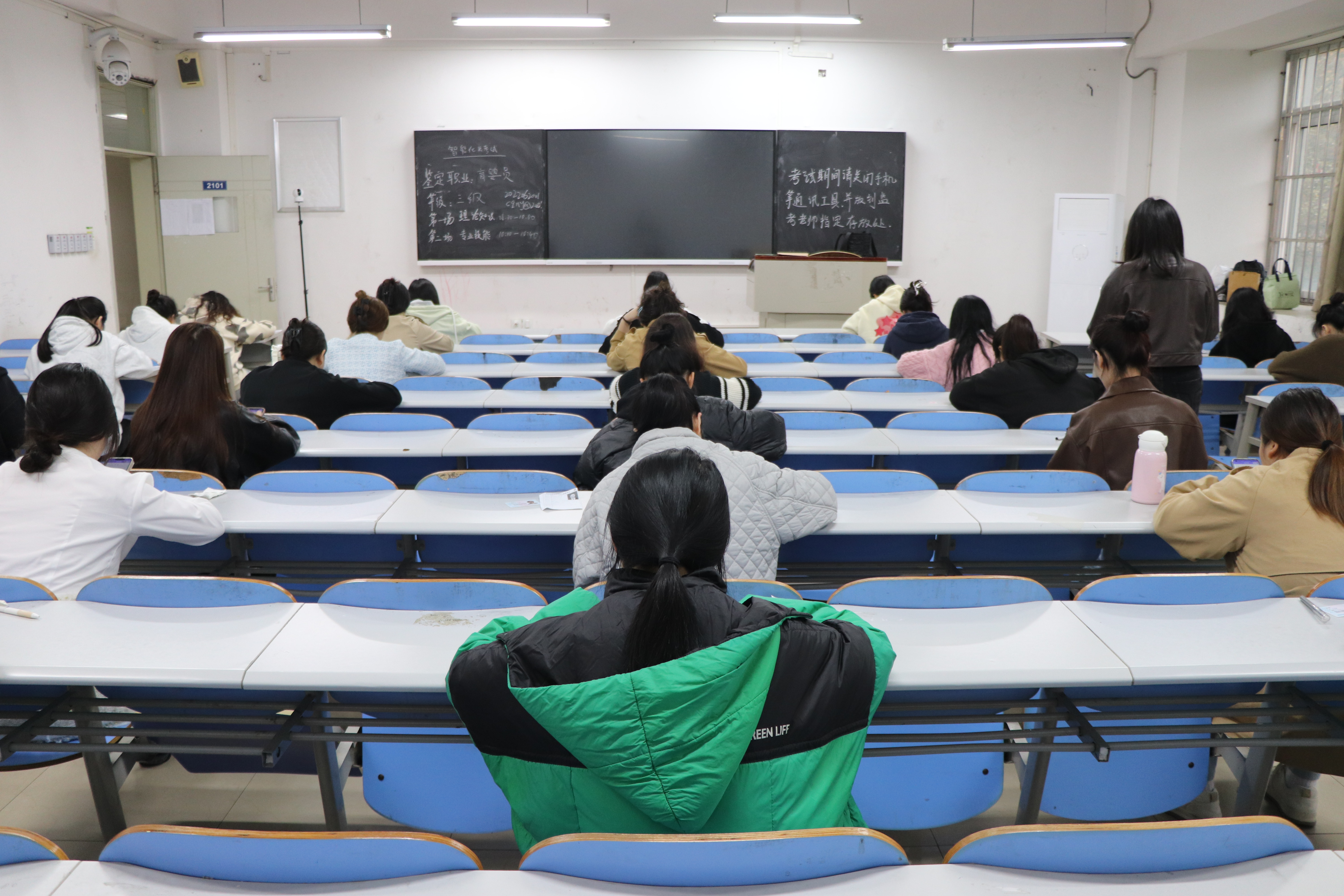 【学院新闻】管理学院成功开展了育婴员国家职业技能考试